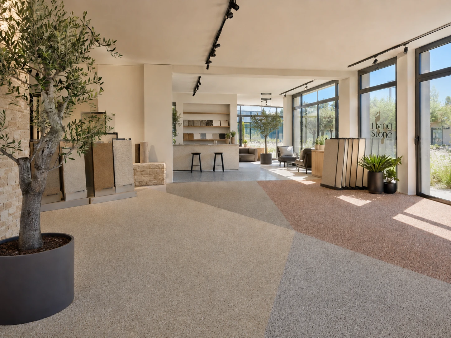 Showroom moquette de pierre Livingstone à Aix-en-Provence